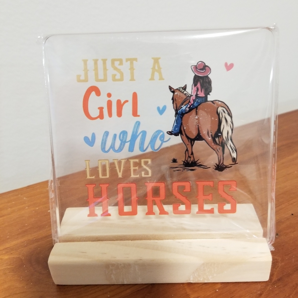 Decorative Horse Lover Plaque